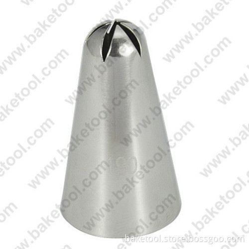 Stainless steel Pastry decorating nozzle #190